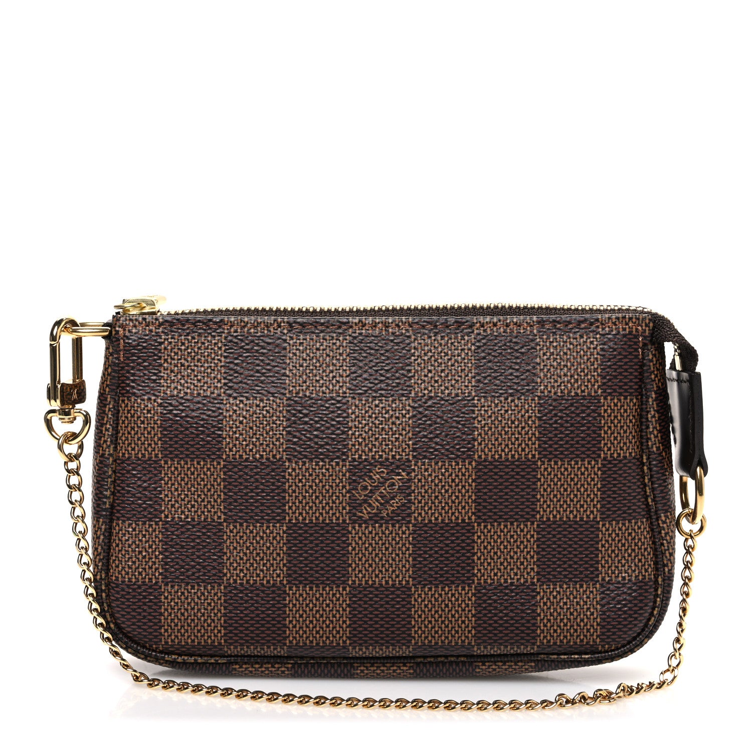 Louis Vuitton Damier Ebene Mini Pochette Accessories 1 of 8
