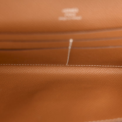 Hermes Epsom Maillon Wallet To Go Gold 5 of 13