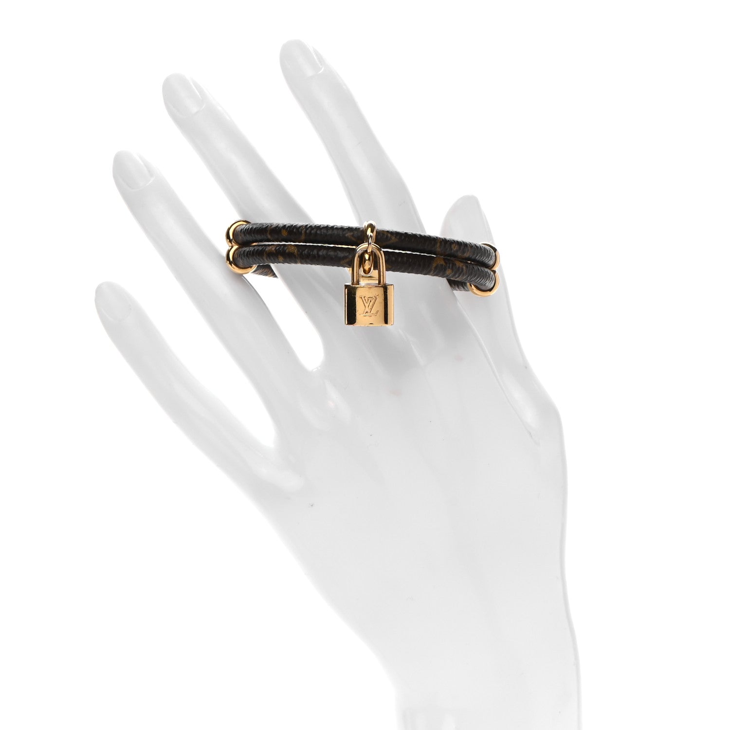 Louis Vuitton Monogram Keep It Twice Bracelet 19 2 of 6
