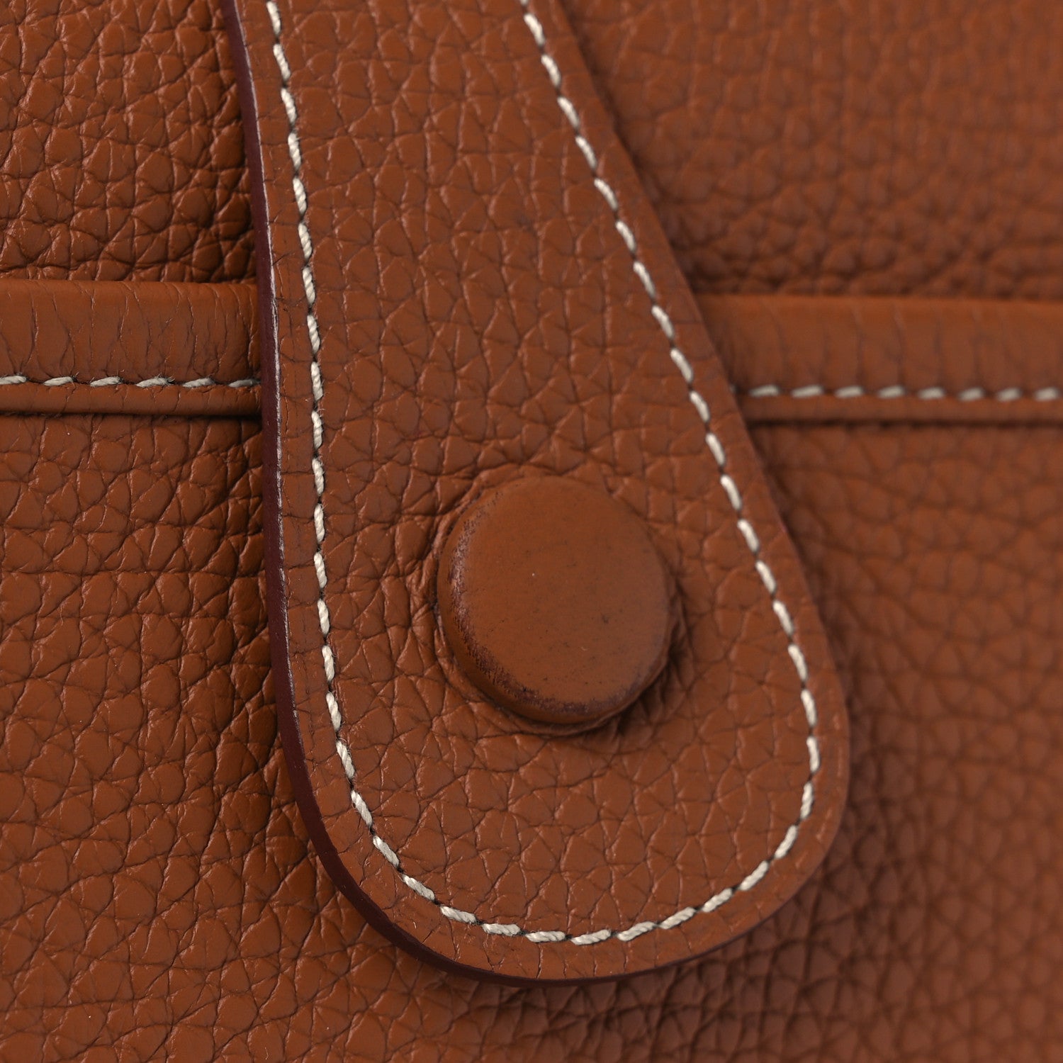 Hermes Taurillon Clemence Evelyne III GM Gold 12 of 12
