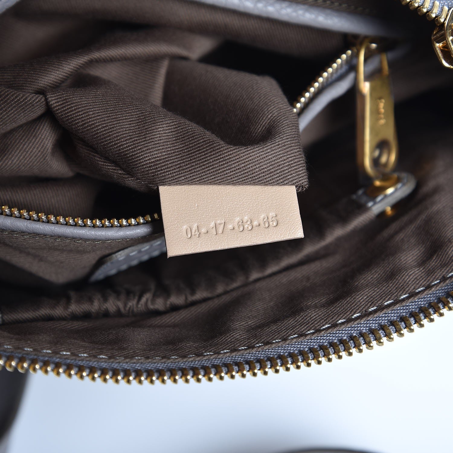 Chloe Calfskin Small Marcie Satchel Cashmere Grey 10 of 10