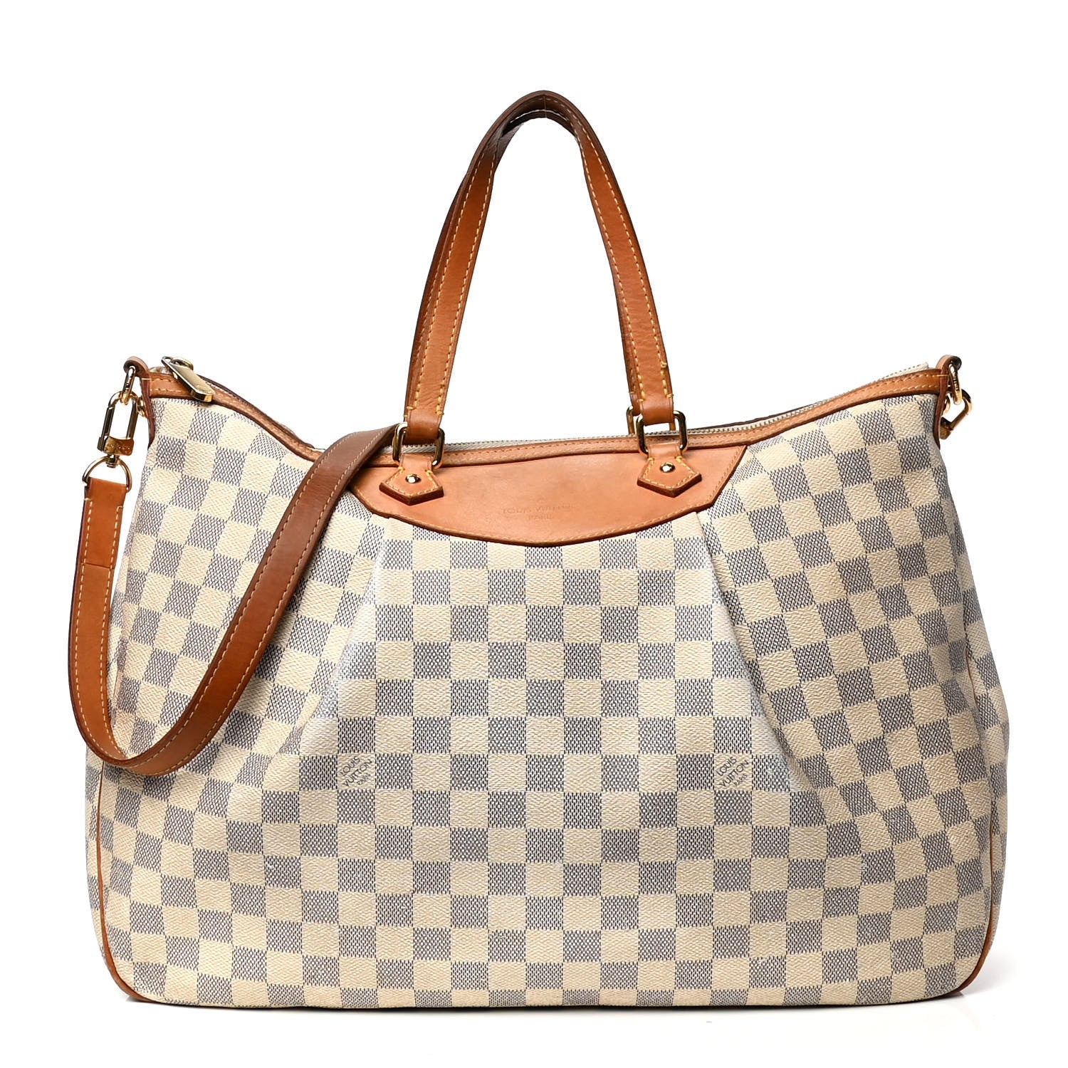Louis Vuitton Damier Azur Siracusa GM 1 of 10