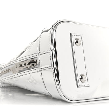 Louis Vuitton Monogram Miroir Alma BB Silver 8 of 9