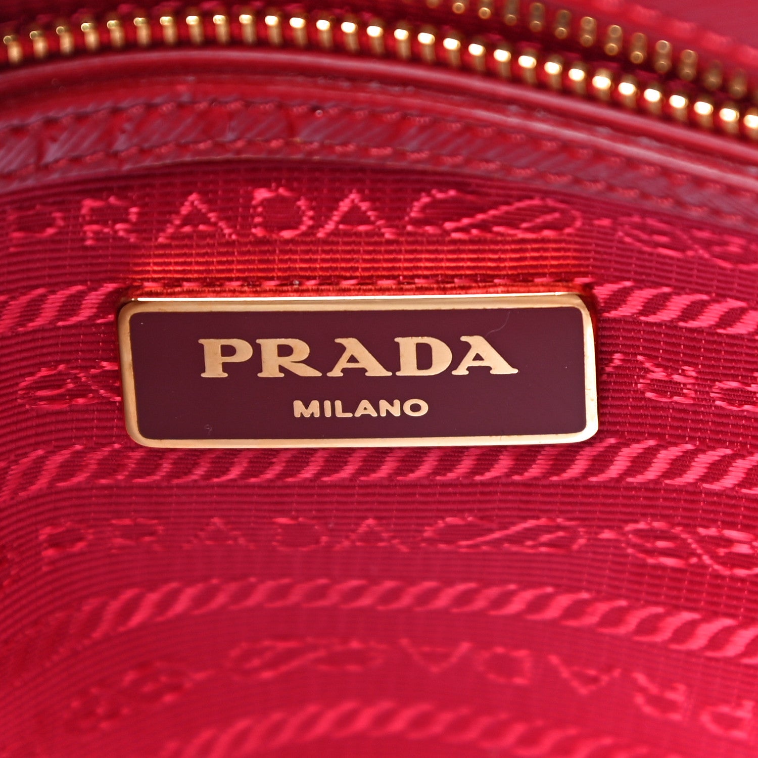 Prada Saffiano Lux Small Promenade Tote Rosso 6 of 13