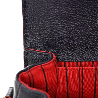 Louis Vuitton LOUIS VUITTON Empreinte Pochette Metis Marine Rouge 13 of 14