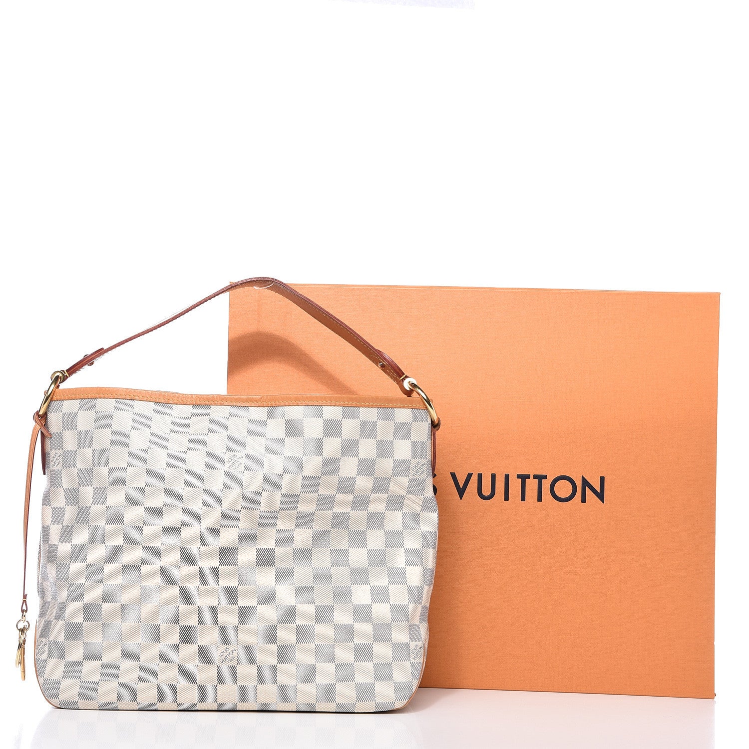 Louis Vuitton Damier Azur Delightful PM Pink 15 of 16
