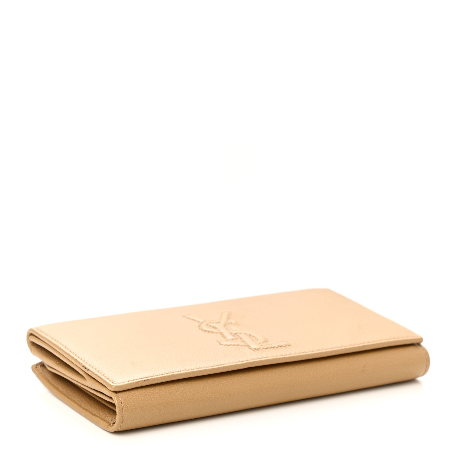 Saint Laurent Chevre Belle De Jour Wallet Beige 4 of 10
