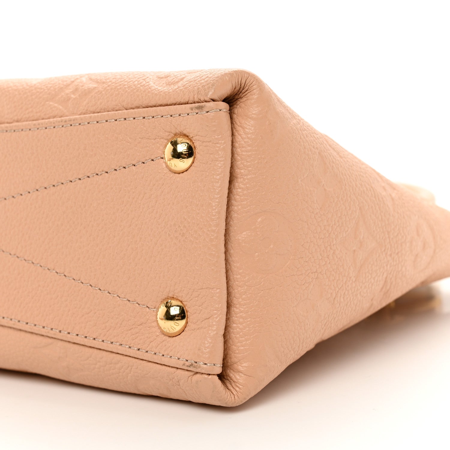 Louis Vuitton Empreinte V Tote BB Beige Rose Creme 8 of 9