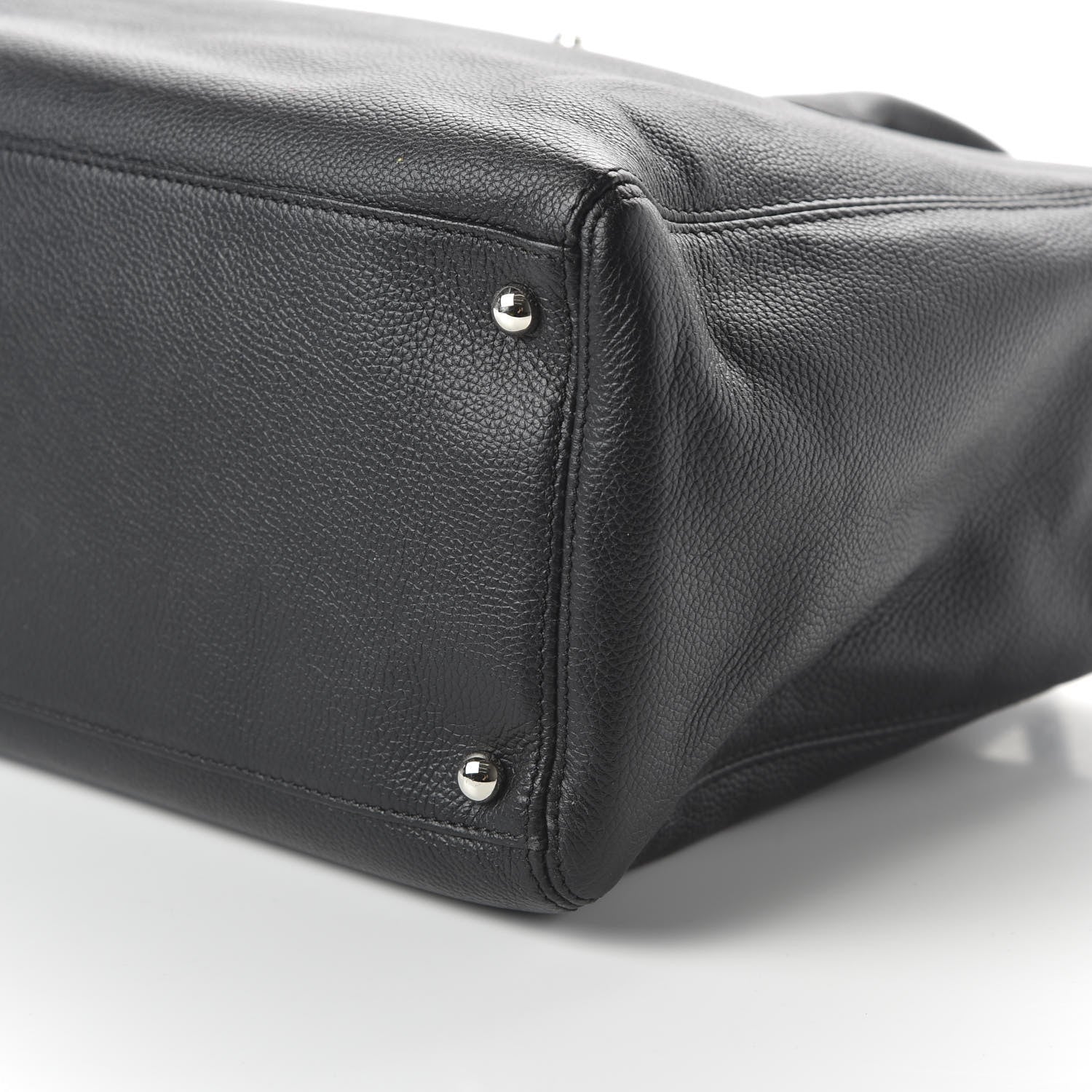 Chanel Calfskin Cerf Executive Shopper Tote Black 7 of 11