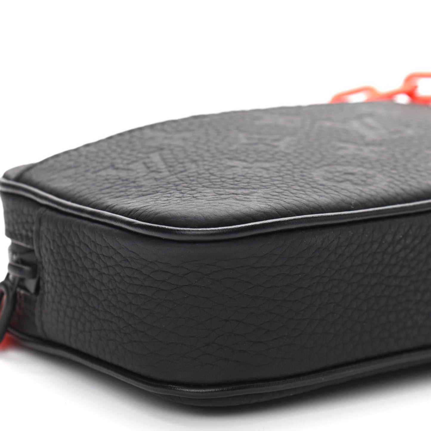 Taurillon Monogram Uniformes Solar Ray Soft Pochette Volga Belt Bag Black