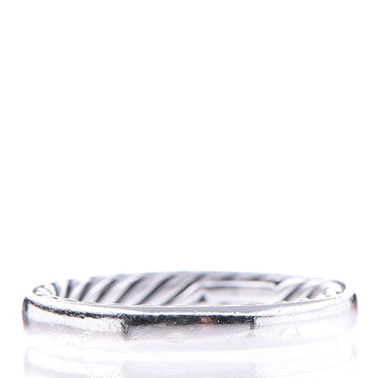 David Yurman Sterling Silver 3mm Cable Classics Band Ring 54 7 1 of 4