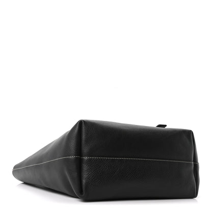 Chloe Small Grain Smooth Calfskin Medium Darryl Tote Black 4 of 10