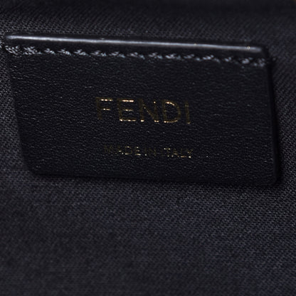 Fendi Vitello Century Bi-Color FF 1974 Embossed Mini Camera Case Maya Black 6 of 11