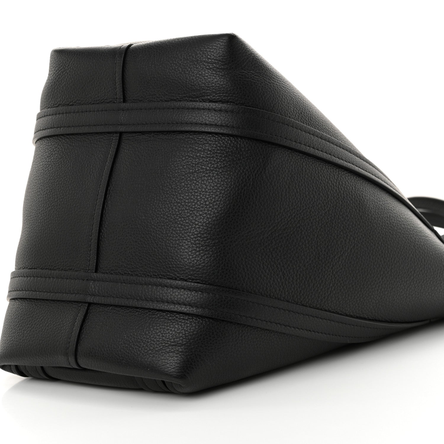 Balenciaga Grained Calfskin Small Everyday North South Shoulder Tote Bag Black 10 of 10