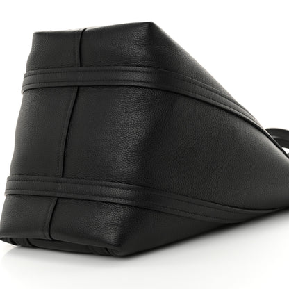 Balenciaga Grained Calfskin Small Everyday North South Shoulder Tote Bag Black 10 of 10