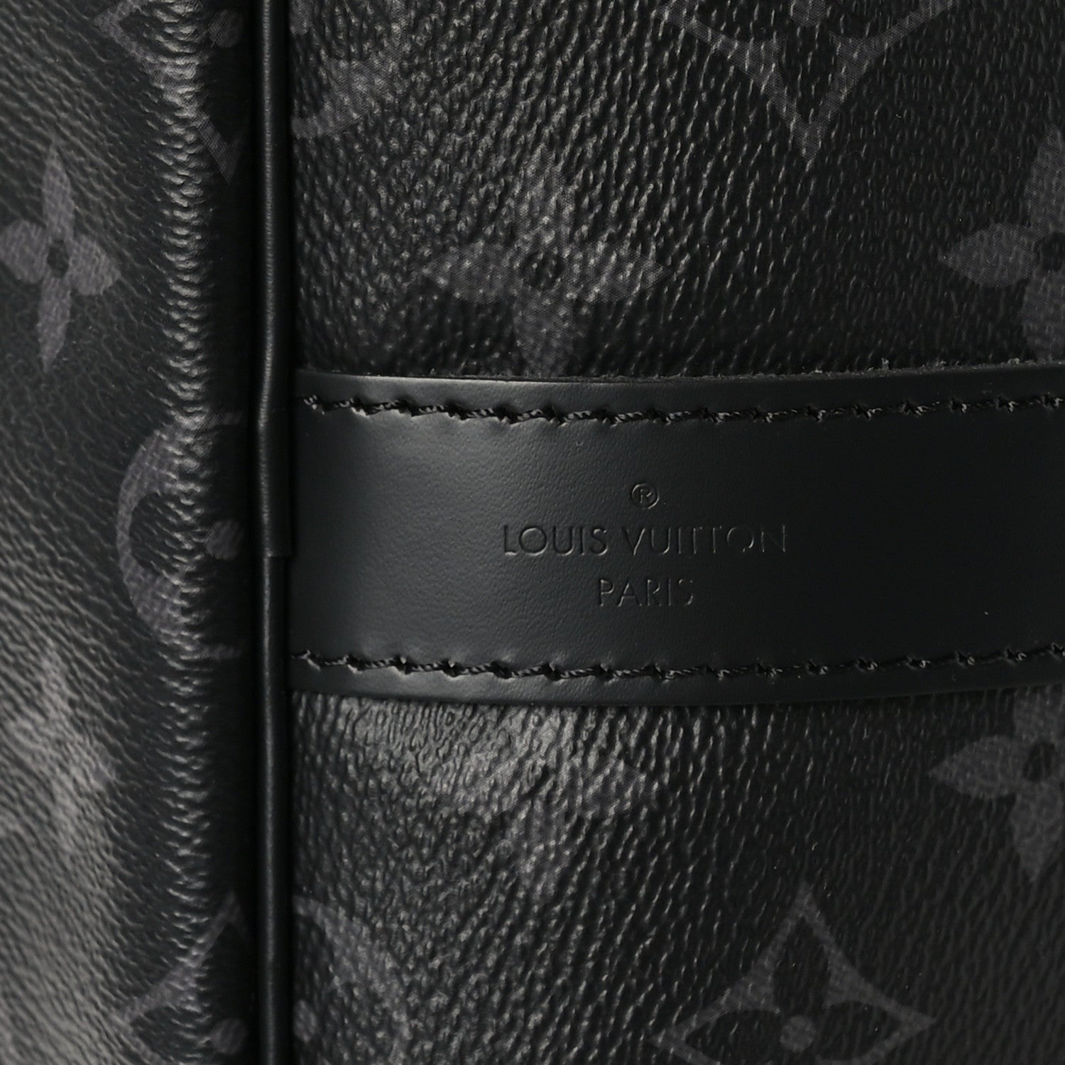 Louis Vuitton Monogram Eclipse Keepall Bandouliere 55 5 of 9