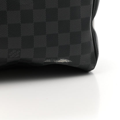 Louis Vuitton Damier Graphite Keepall Bandouliere 55 12 of 14