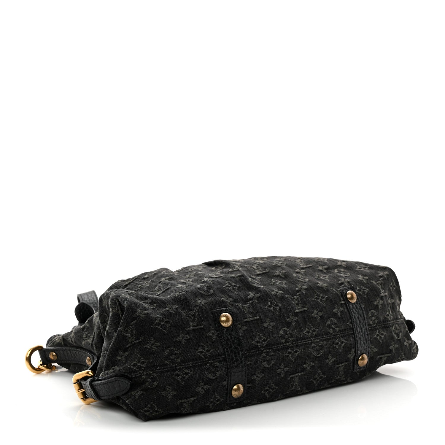 Louis Vuitton Denim Neo Cabby MM Black 4 of 11