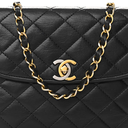Chanel Lambskin Quilted Small Single Flap Black 8 of 11