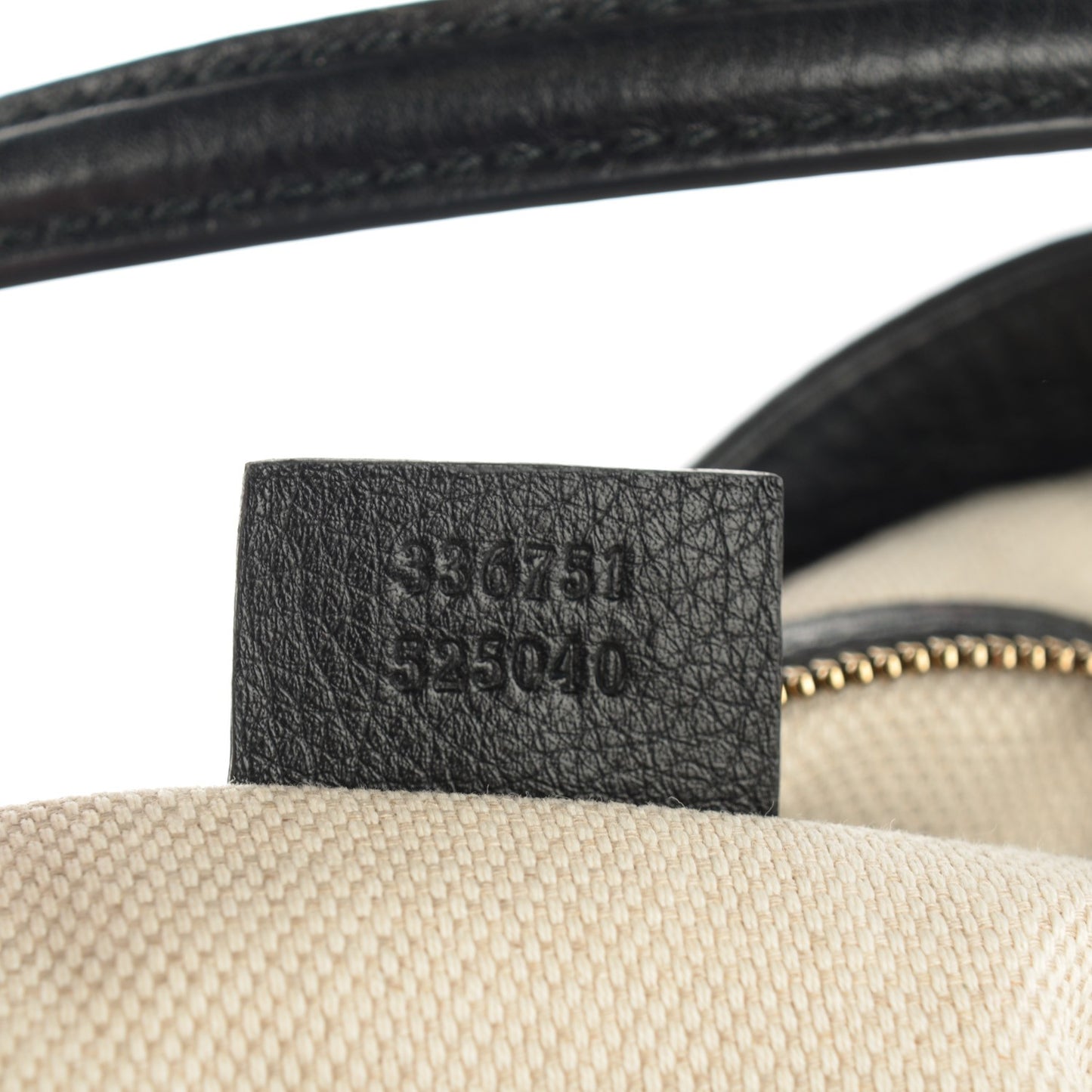 Pebbled Calfskin Small Soho Shoulder Bag Black