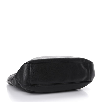 Chanel Caviar Large CC Shoulder Bag Black 3 of 12