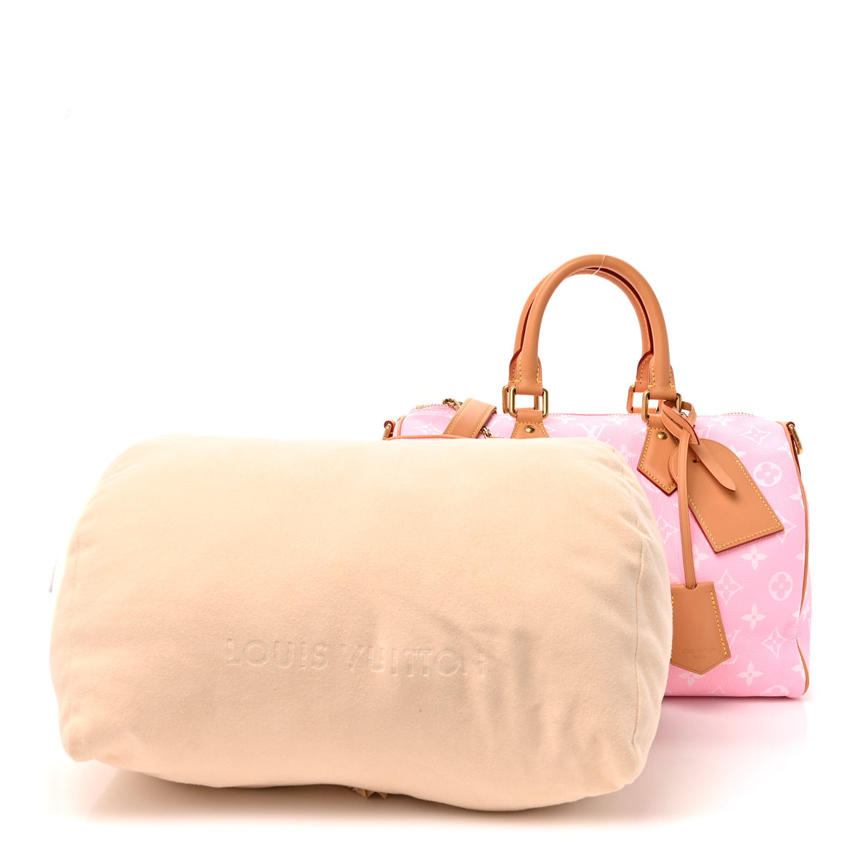 Louis Vuitton Calfskin Monogram Speedy P9 Bandouliere 30 Candy 4 of 13
