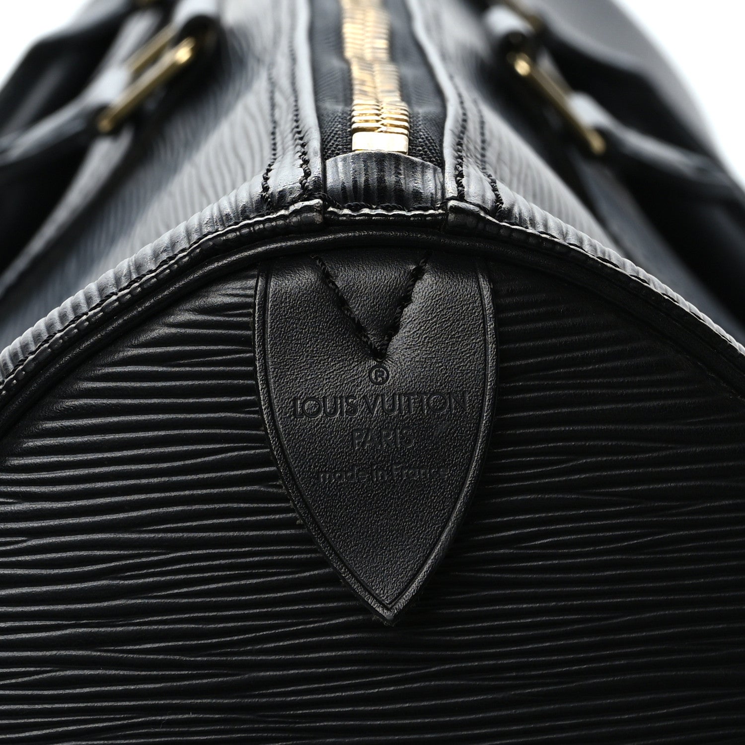 Louis Vuitton Epi Keepall 50 Black 6 of 11
