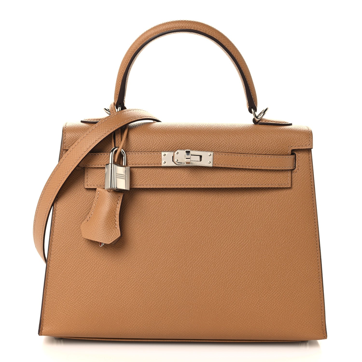 Hermes Epsom Kelly Sellier 25 Biscuit 1 of 13