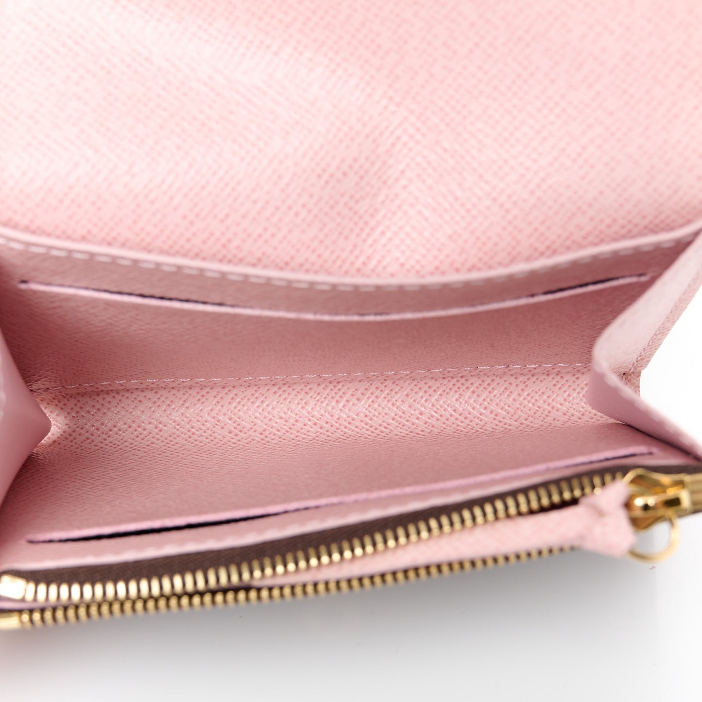 Monogram Rosalie Coin Purse Rose Ballerine