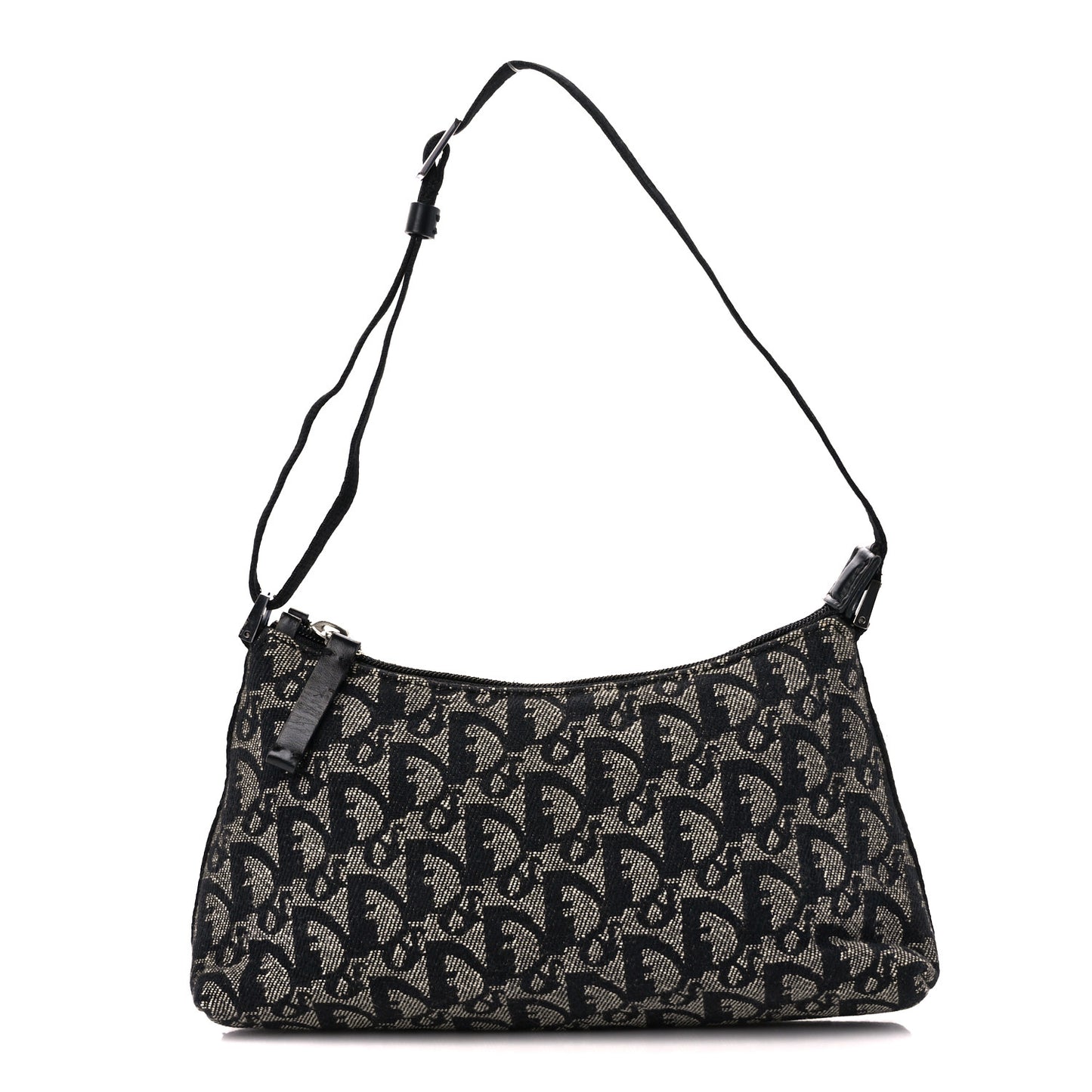 Monogram Shoulder Bag Pochette Black