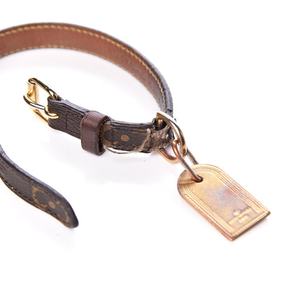 Louis Vuitton Monogram Baxter Dog Collar PM 8 of 13