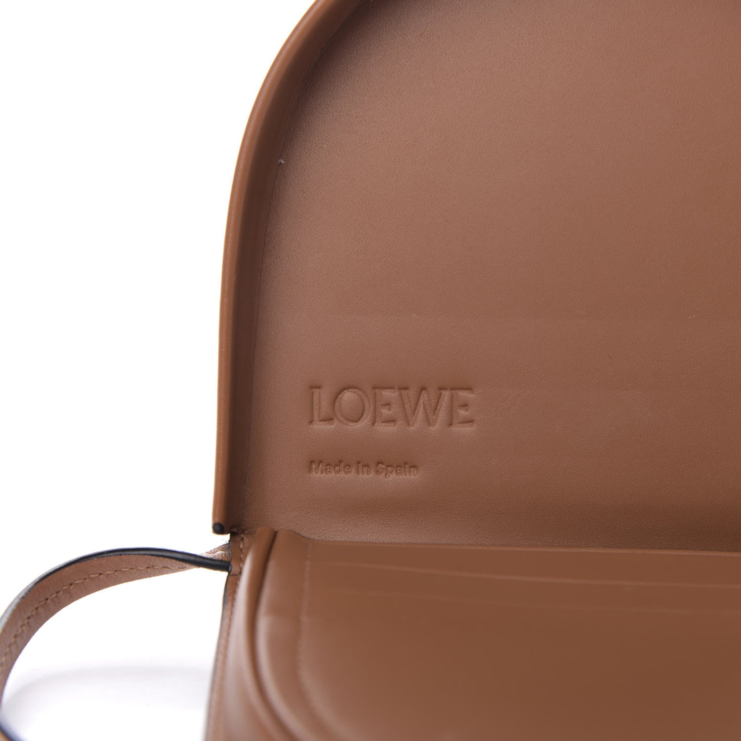 Loewe Soft Calfskin Small Heel Bag Tan 6 of 6
