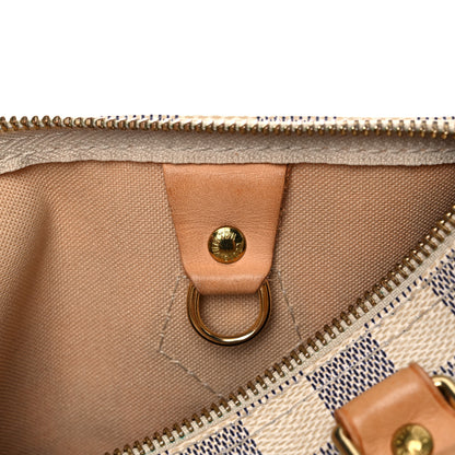 Louis Vuitton Damier Azur Speedy 25 14 of 26