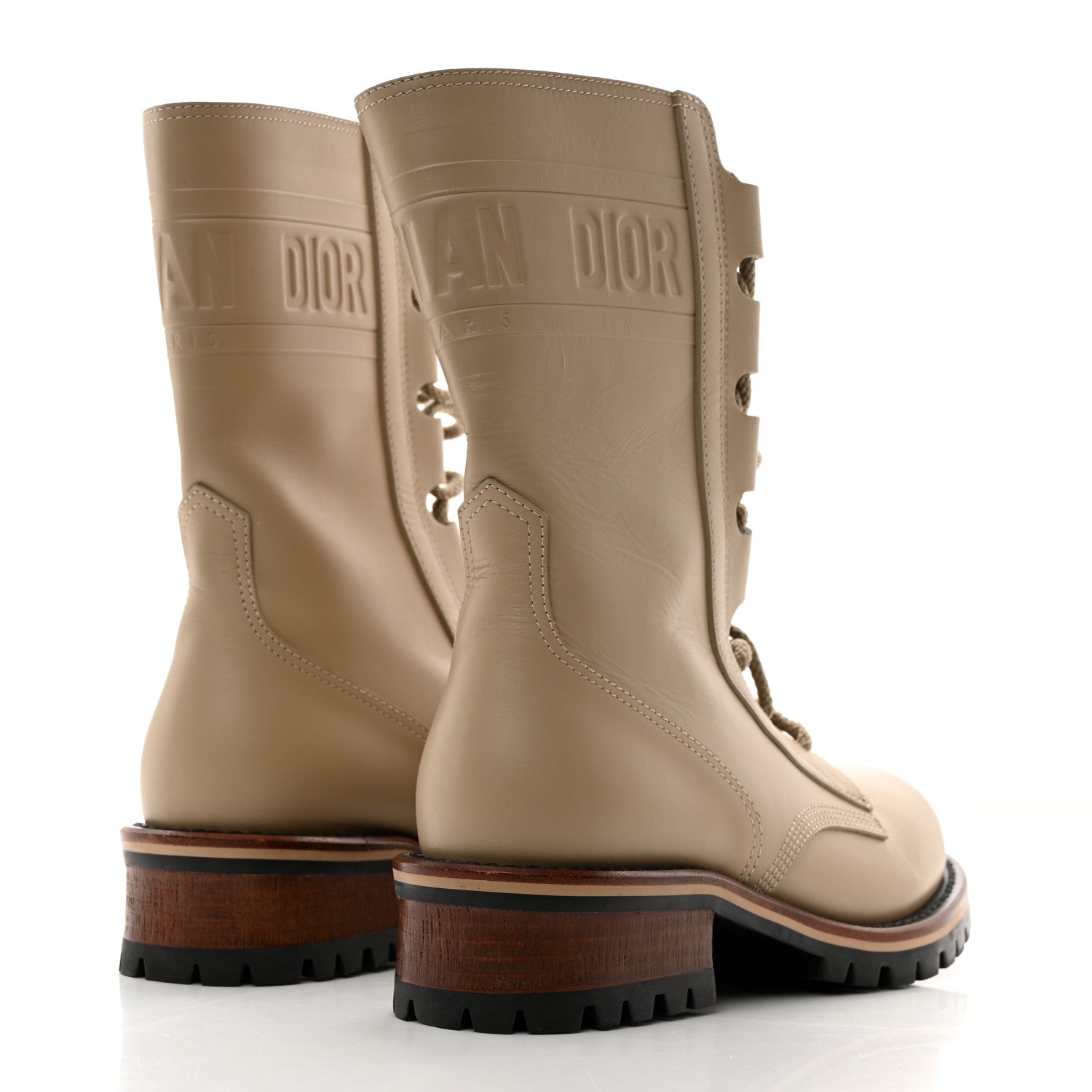 Christian Dior Calfskin Dior Quest 35mm Hiking Boots 35 Corde 4 of 8