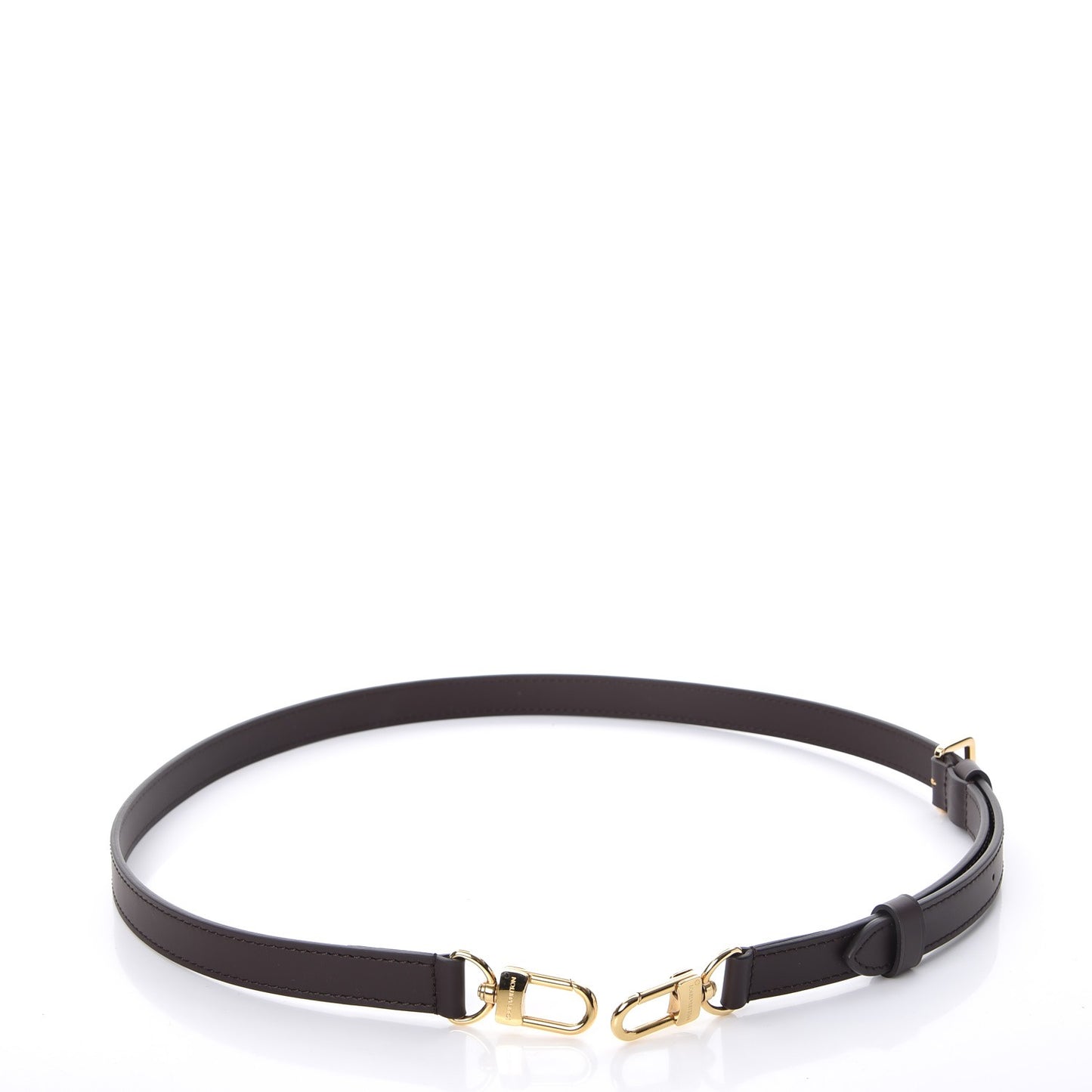 Calfskin 16mm Adjustable Shoulder Strap Brown