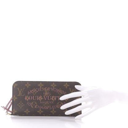Louis Vuitton Monogram Articles de Voyage Ikat Insolite Wallet Rose Velours 2 of 12
