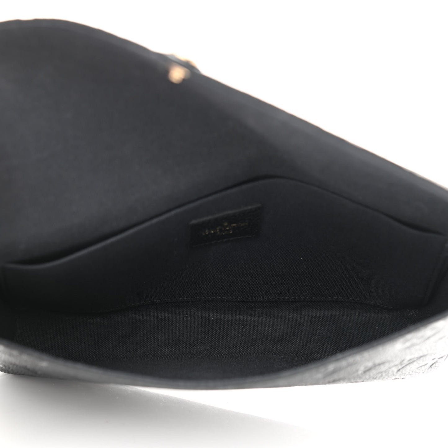 Empreinte Pochette Felicie Chain Wallet Black