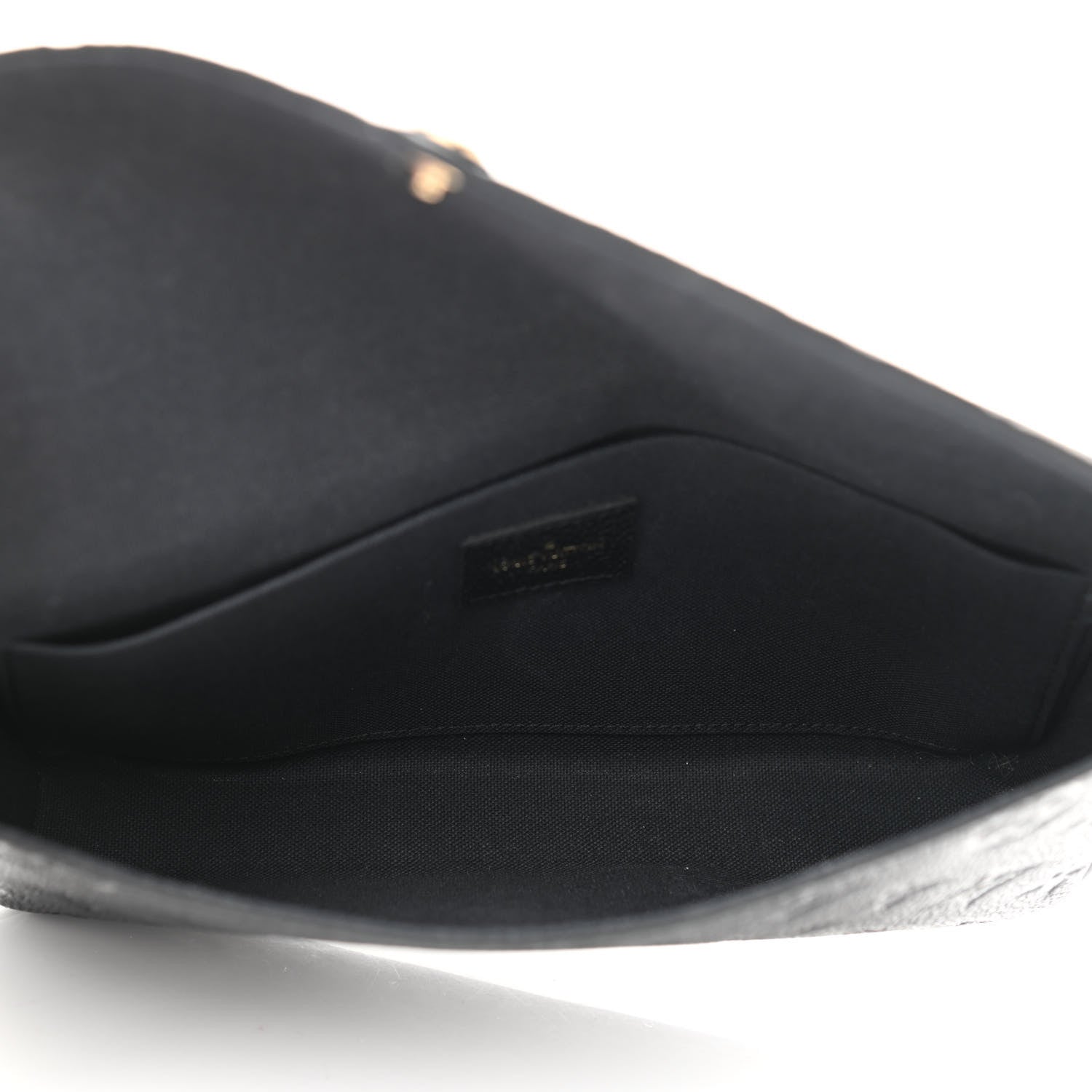 Louis Vuitton Empreinte Pochette Felicie Chain Wallet Black 6 of 9