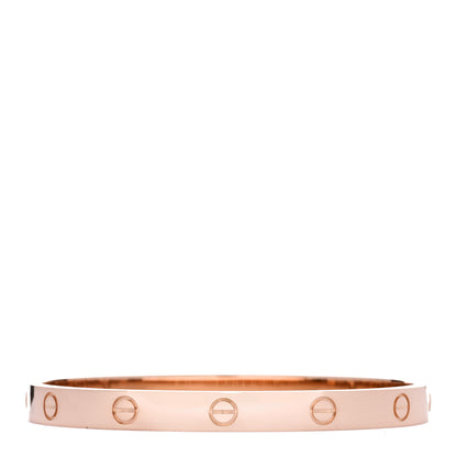 Cartier 18K Pink Gold LOVE Bracelet 18 2 of 10