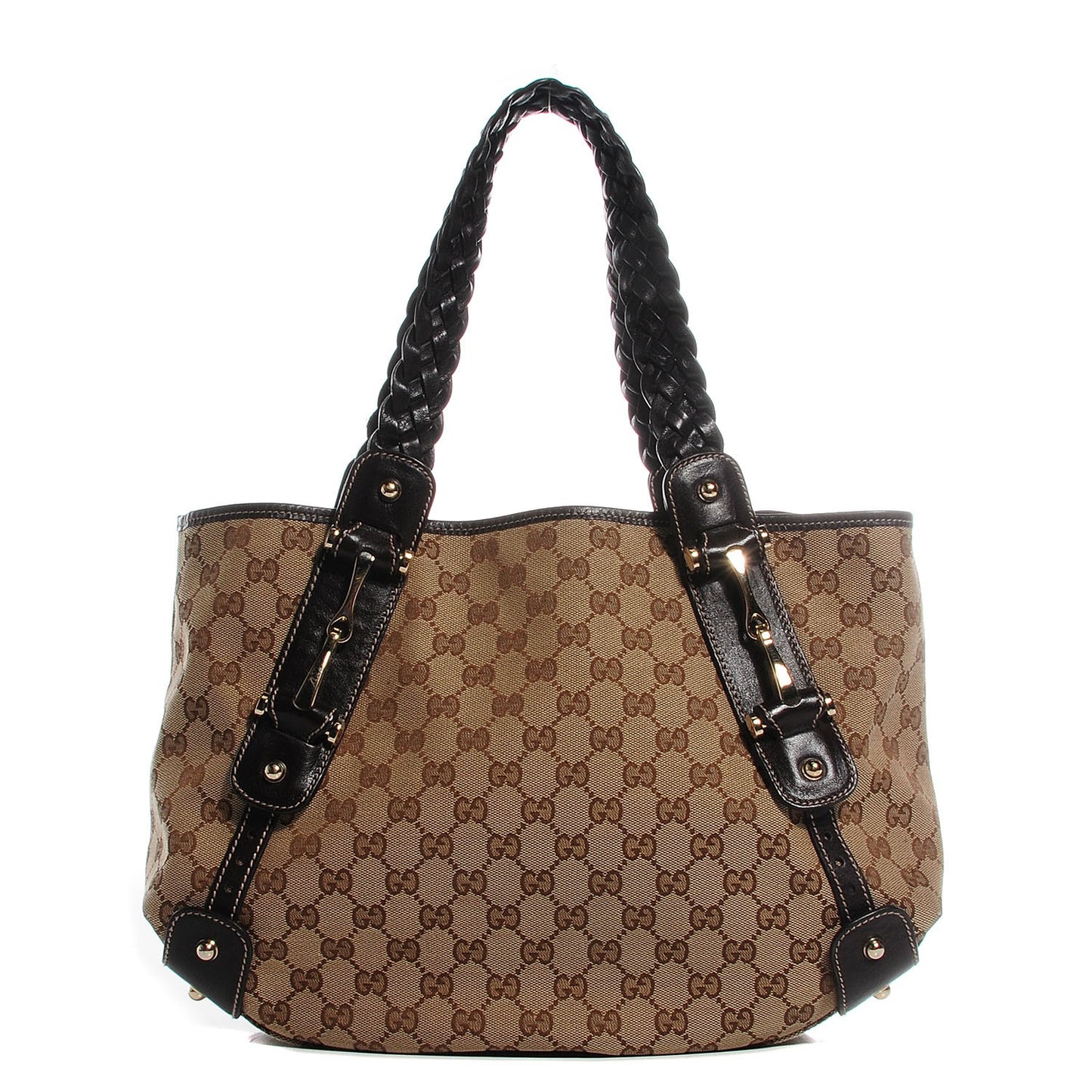 Monogram Small Pelham Tote Dark Brown