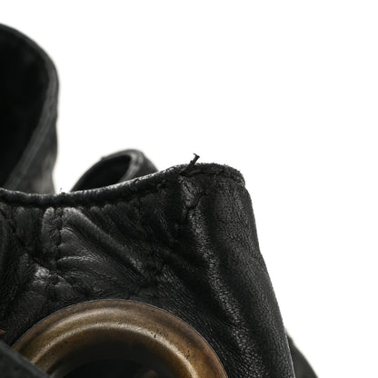 Christian Dior Lambskin Cannage Drawstring Bag Black 12 of 12