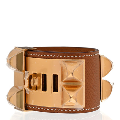 Hermes Epsom Collier de Chien CDC Bracelet Gold 3 of 7