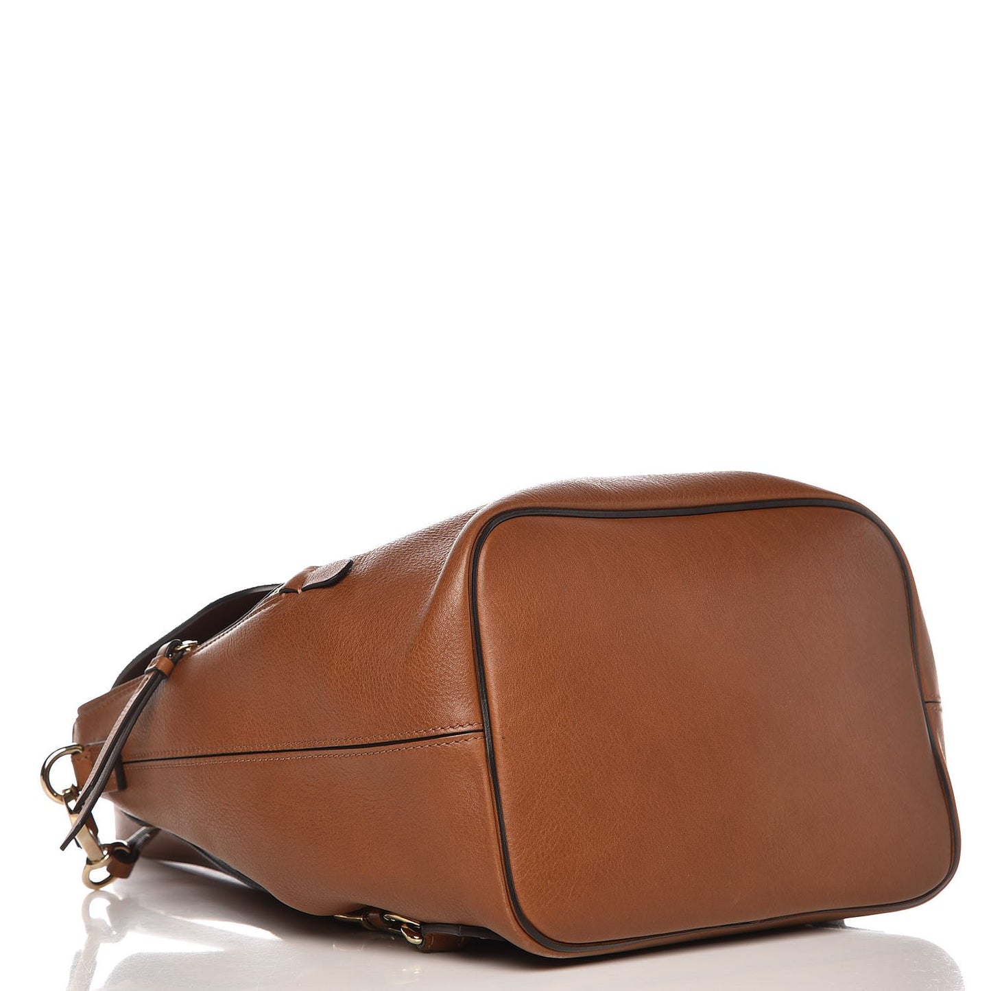 Suede Calfskin Medium Faye Backpack Tobacco