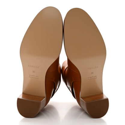 Hermes Calfskin Frenchie 50 Ankle Boots 36 Naturel 5 of 9
