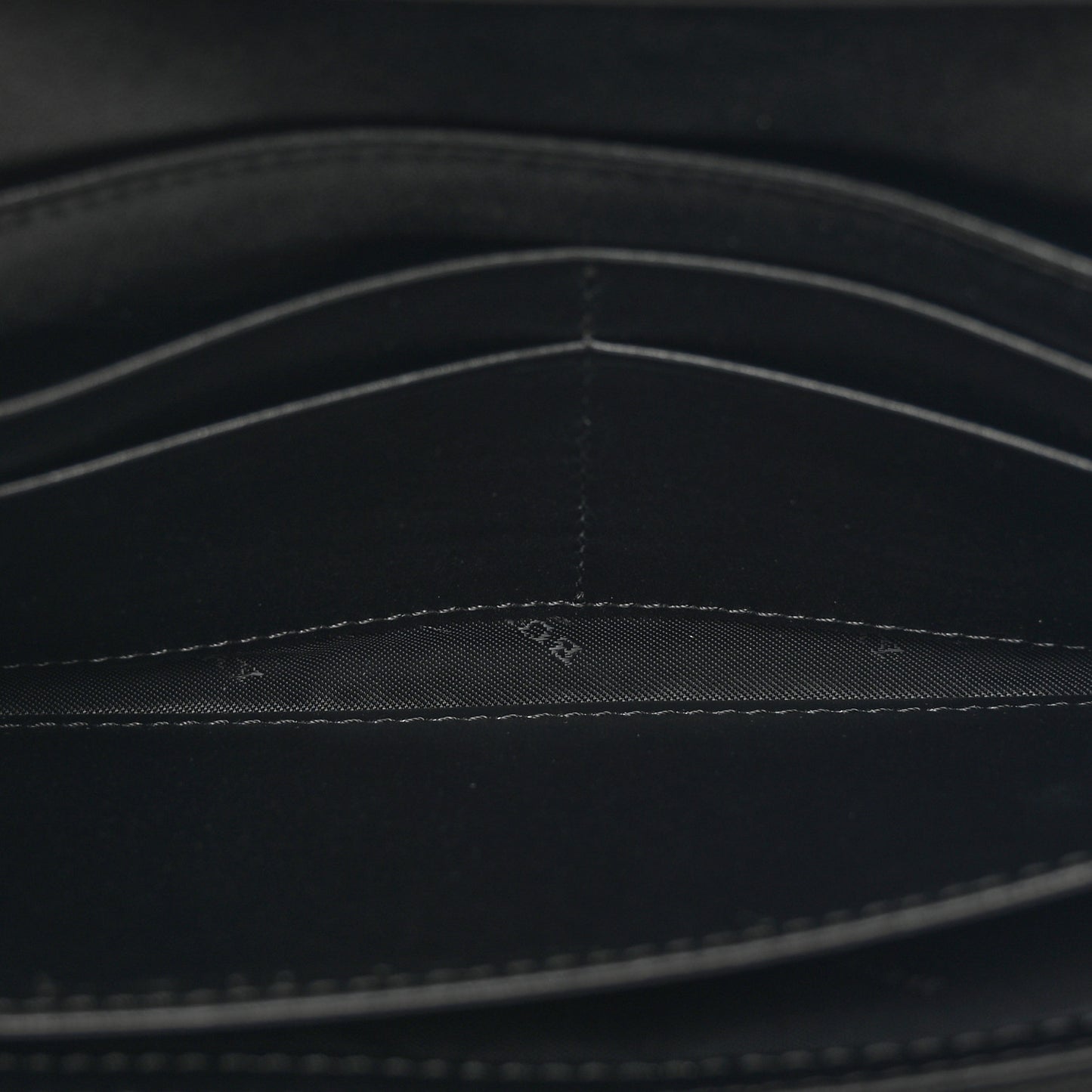 Signature Grain Calfskin Check Embossed Porter Continental Wallet Black