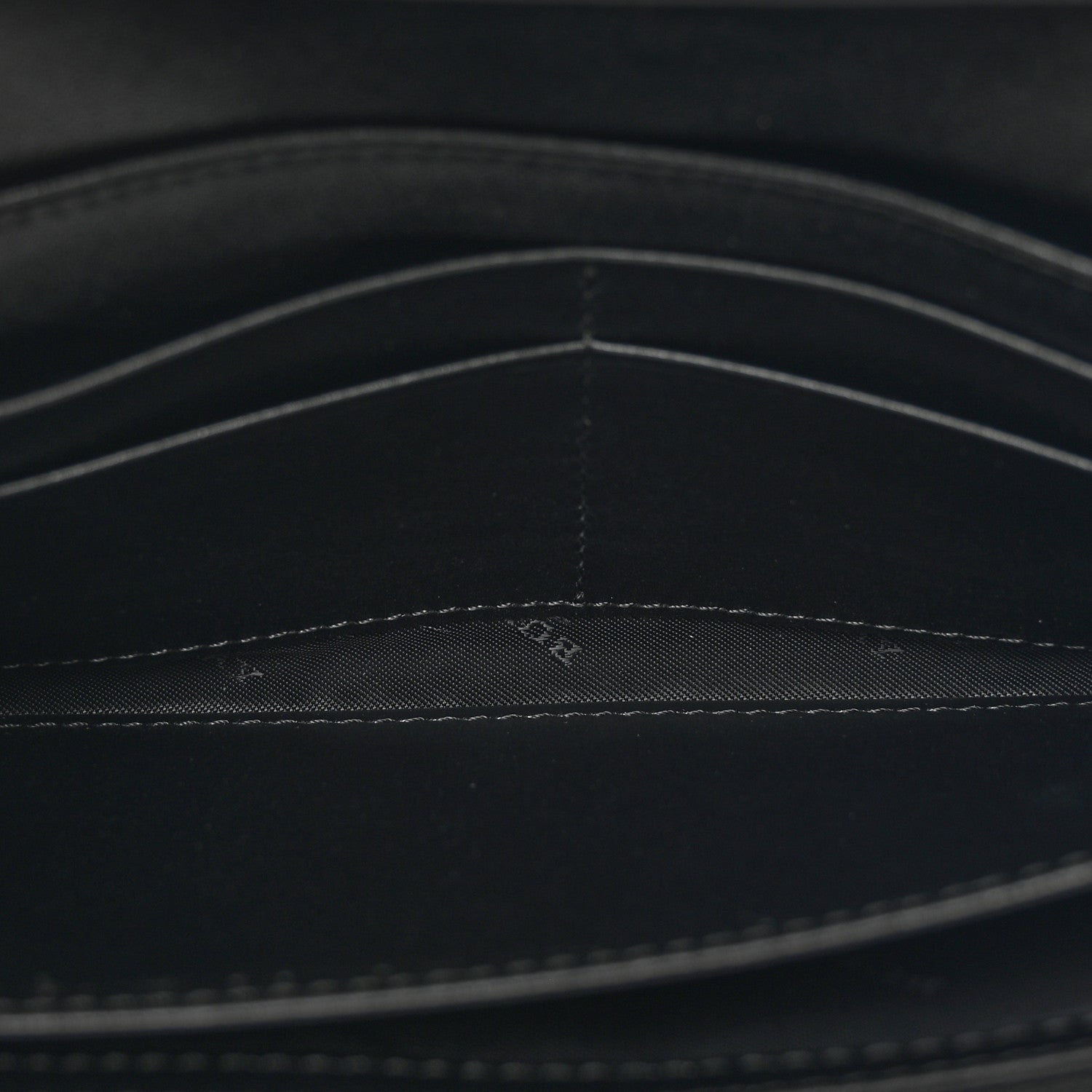 Burberry Signature Grain Calfskin Check Embossed Porter Continental Wallet Black 6 of 8
