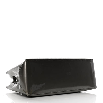 Louis Vuitton Vernis Wilshire PM Gris Art Deco 3 of 6