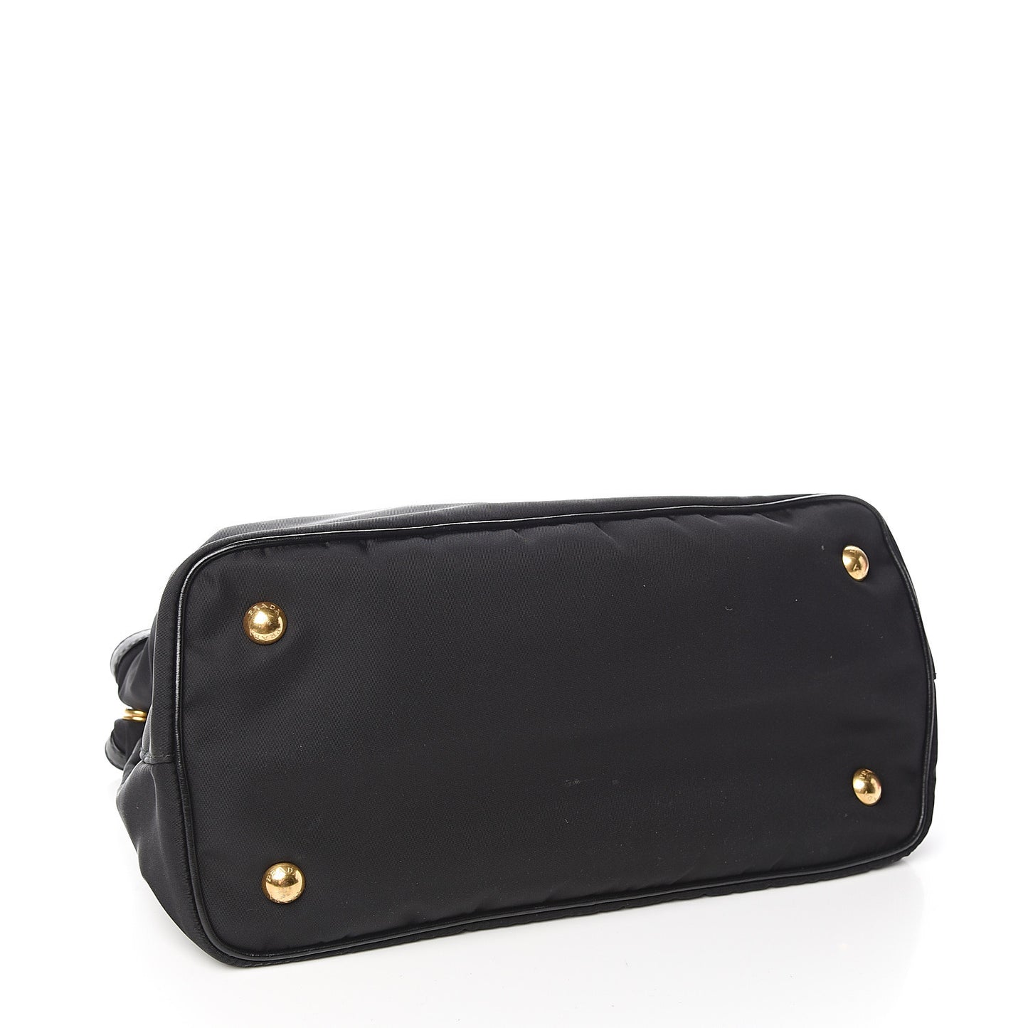 Tessuto Nylon Soft Calf Tote Black
