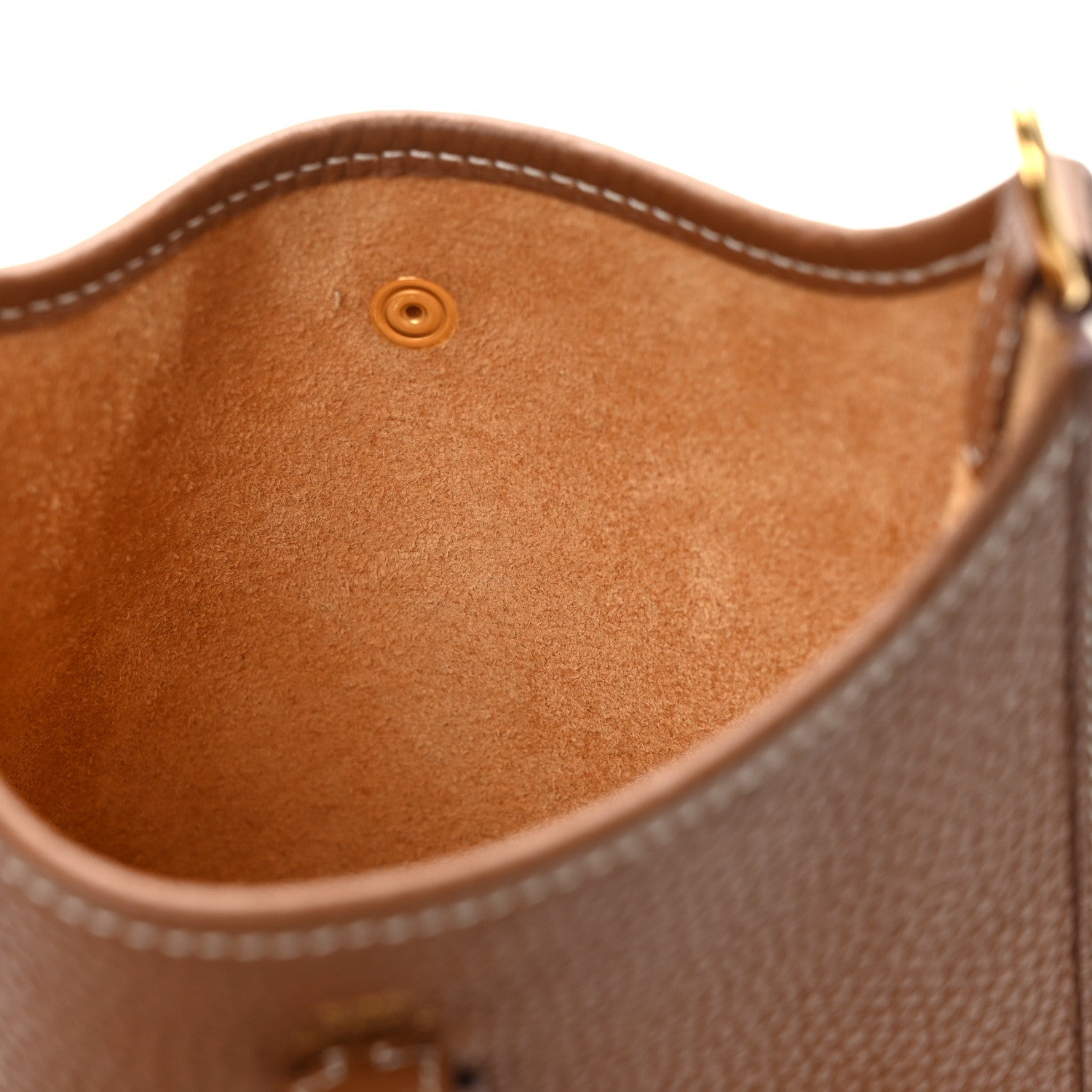 Hermes Taurillon Clemence Evelyne TPM Gold 10 of 12
