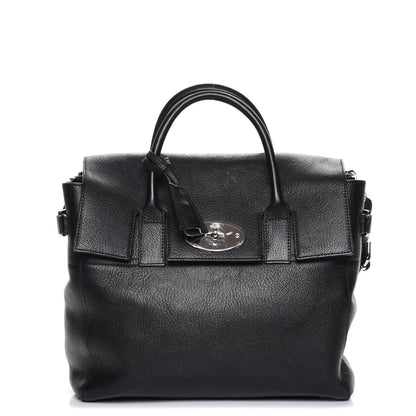 Mulberry Natural Leather Cara Delevingne Convertible Satchel Black 3 of 13